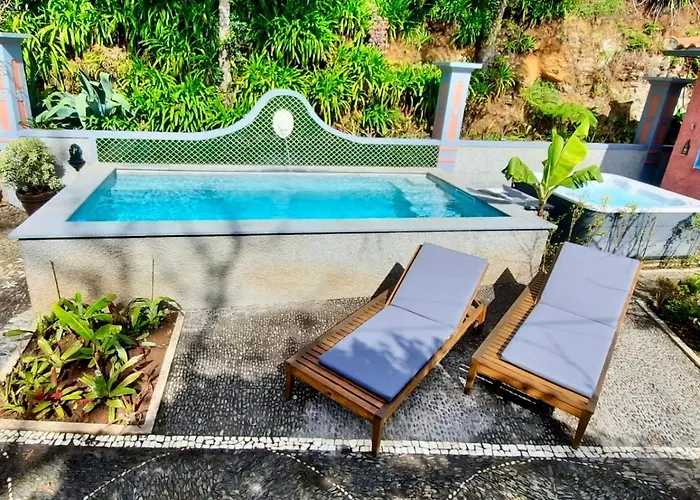 Quinta Belmonte With Private Heated Pool In Funchal (Madeira)