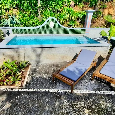 וילה Quinta Belmonte With Private Heated Pool In פונשל